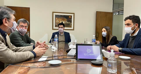 Autoridades de Catamarca visitaron Banco Rioja y FOGAPLAR