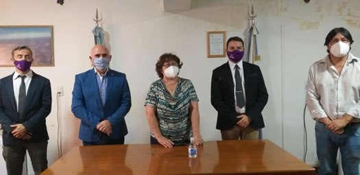 Autoridades de Banco Rioja visitaron Villa Unión y Chilecito